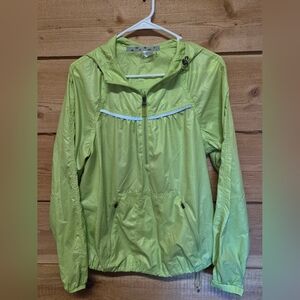 Athleta Light Green Windbreaker Jacket